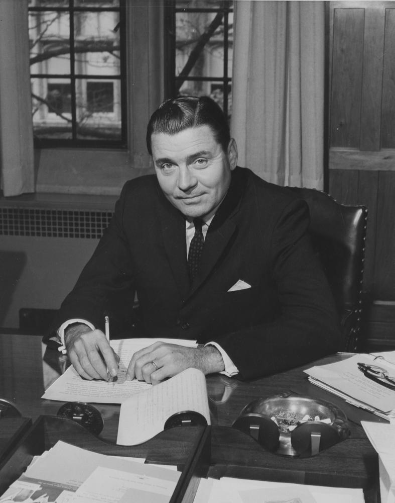 IU President Elvis J. Stahr, 1962