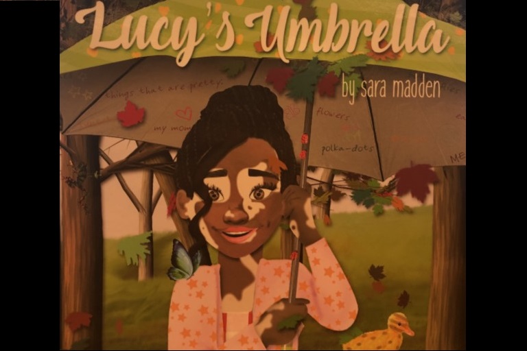 Lucy's Umbrella by Sara Madden.