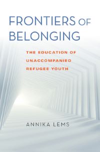 The title appears in blue and the subtitle of the book in orange against a geometric white background that is reminiscent of a tunnel.