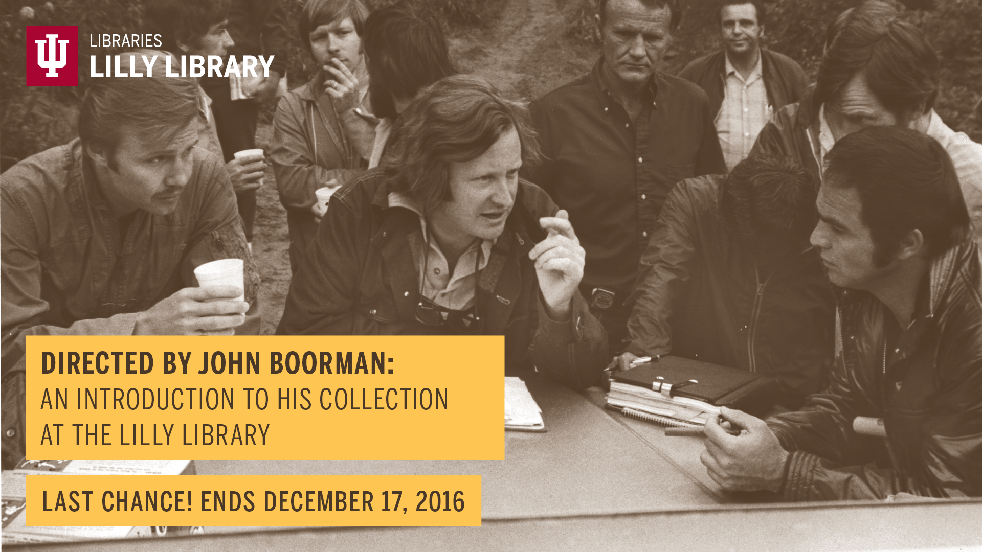 Directed by John Boorman: An Introduction to His Collection at the Lilly Library.