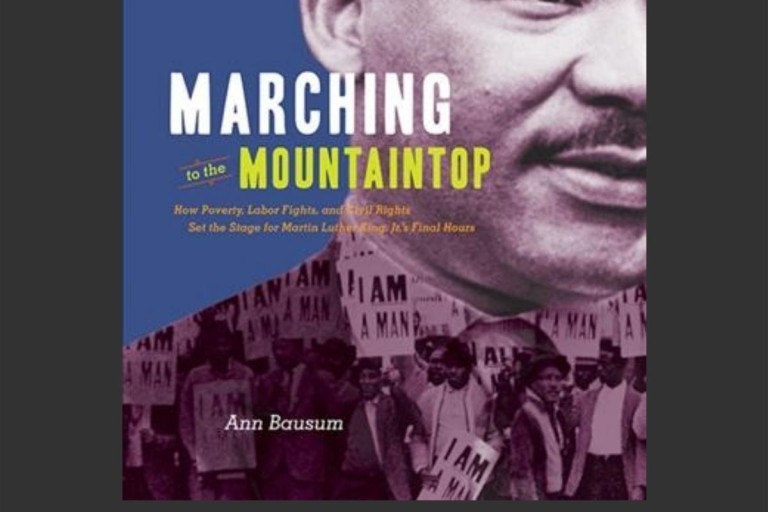 Marching to the Mountaintop: How Poverty, Labor Fights, and Civil Rights Set the Stage for Martin Luther King, Jr.’s Final Hours book cover