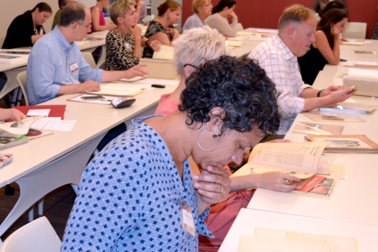 instructors at the Primary Source Immersion Program 
