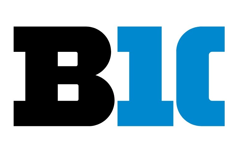 B1G logo. Black B and blue 1 and G.