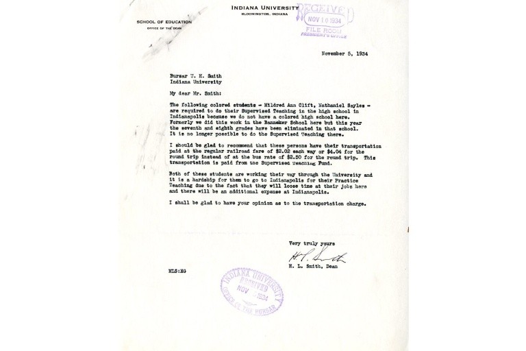 Letter from Alfred David to Seamus Heaney.
